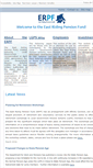 Mobile Screenshot of erpf.org.uk